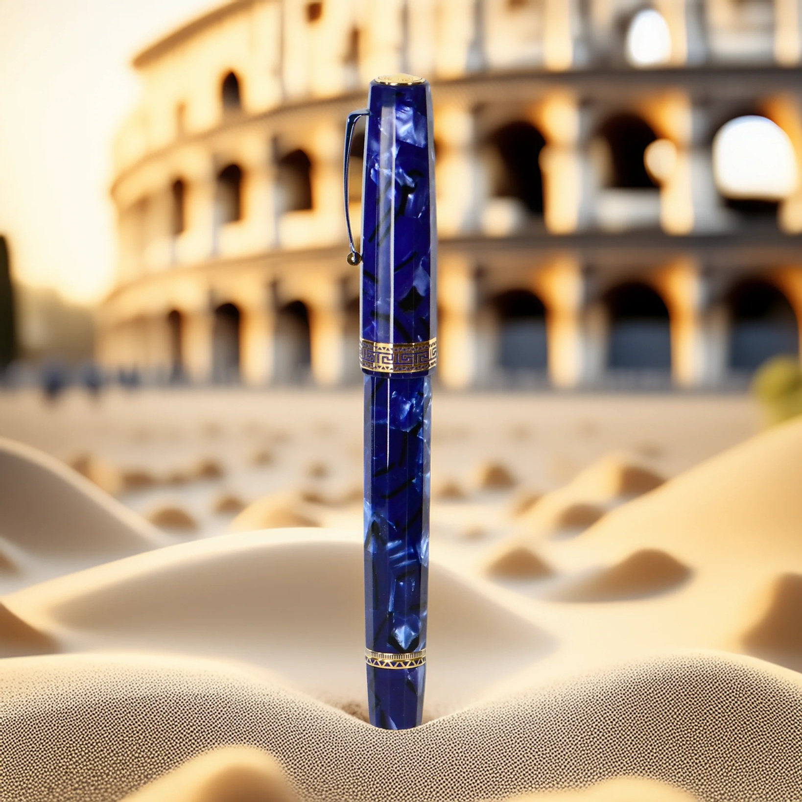 Armando Simoni Club Gran Gladiator Blue La Royale Masterpiece LE GT Fountain pen