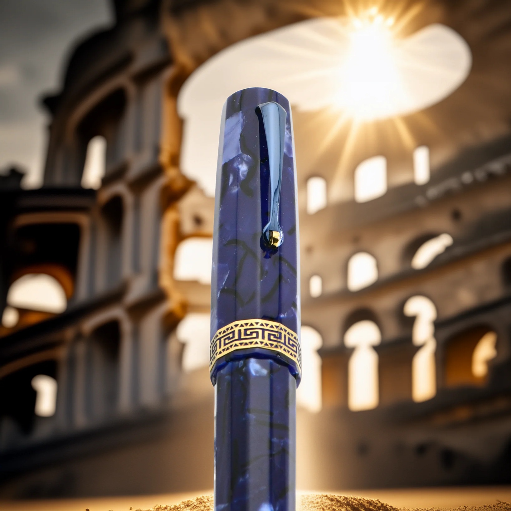 Armando Simoni Club Gran Gladiator Blue La Royale Masterpiece LE GT Fountain pen