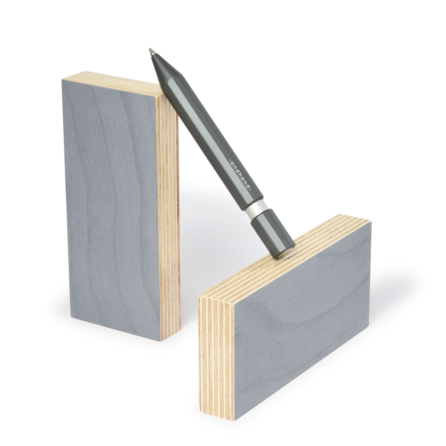 Andhand Aspect Slate Grey Kulspetspenna