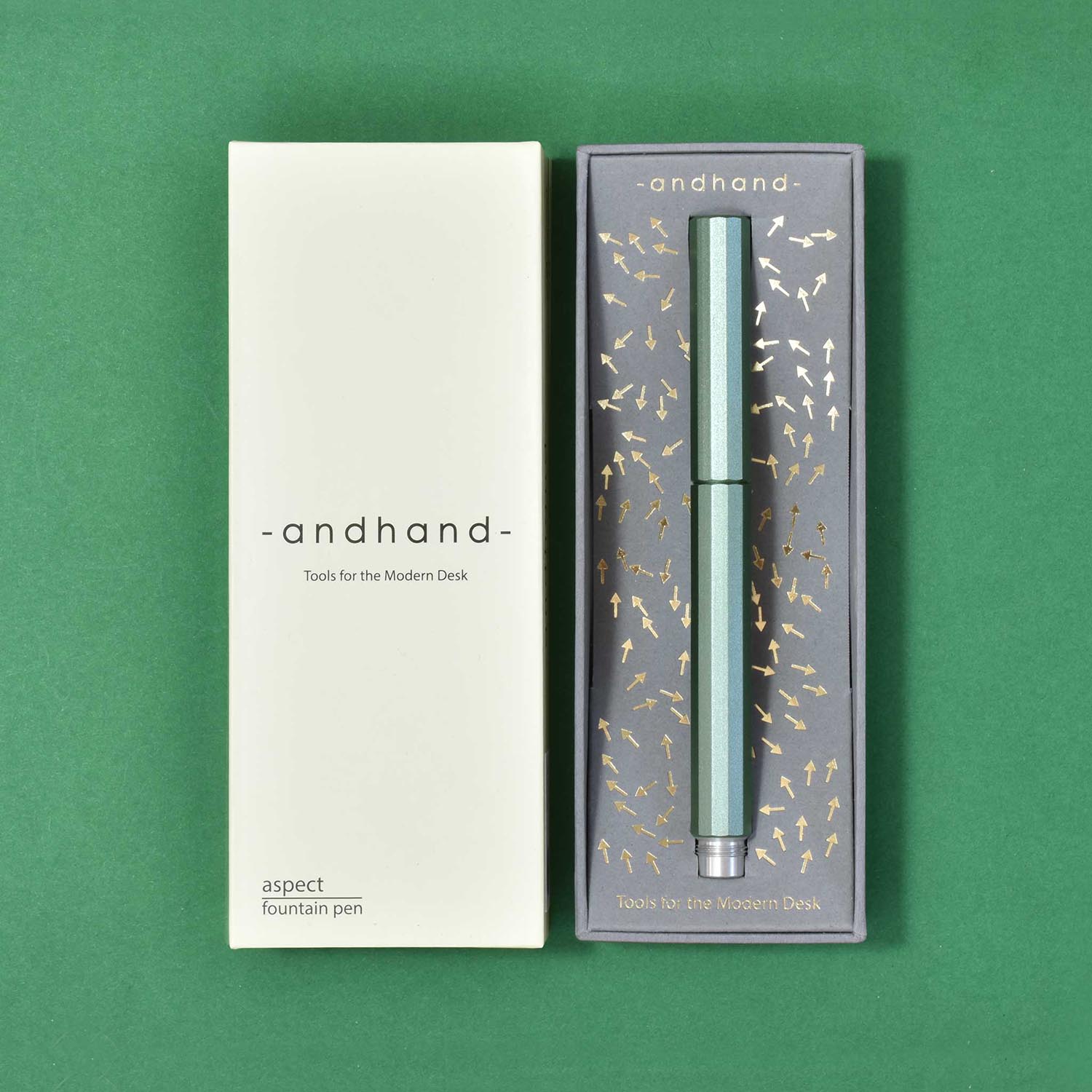 Andhand Aspect Forest Green Fountain Pen