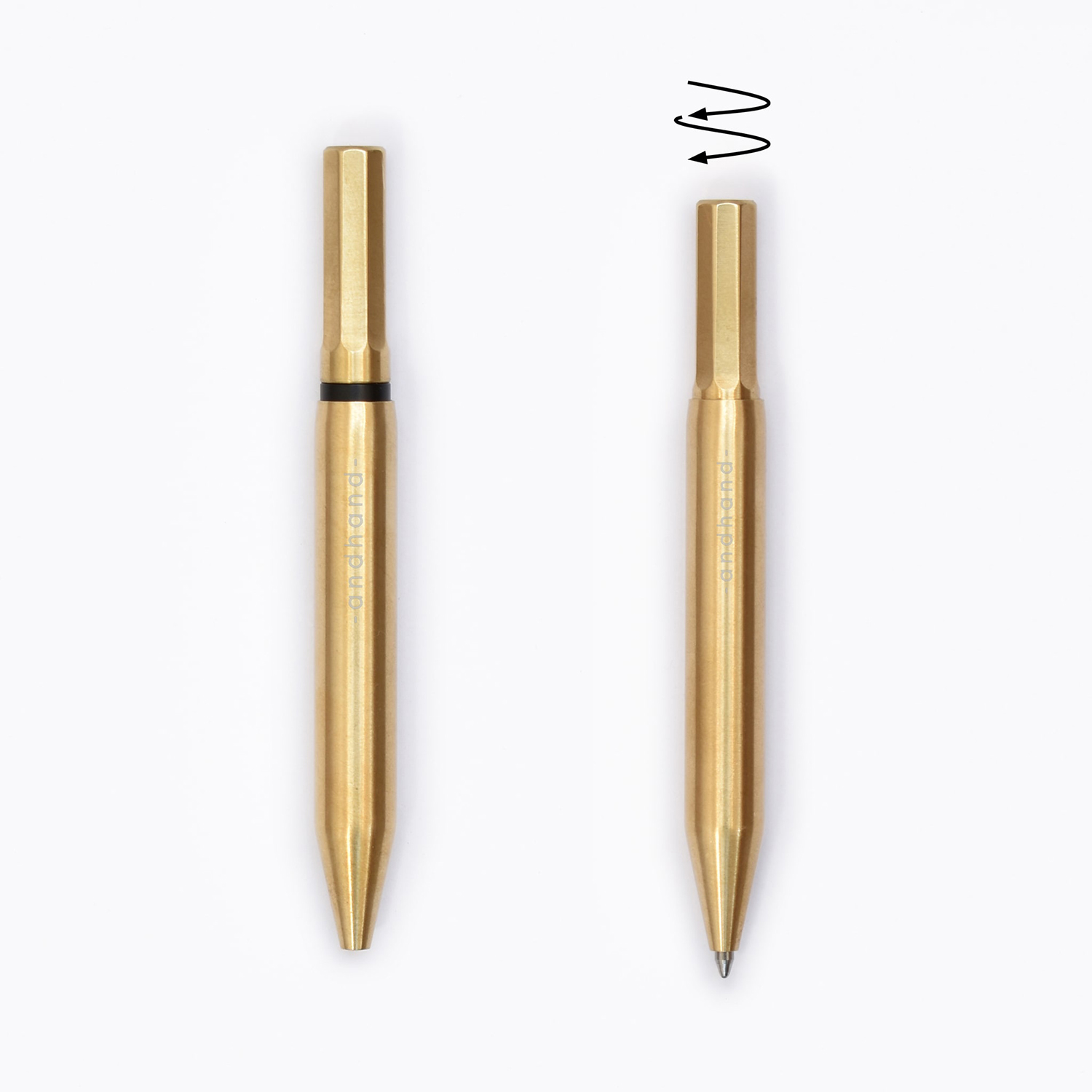 Andhand Method Mini Brass Bolígrafo