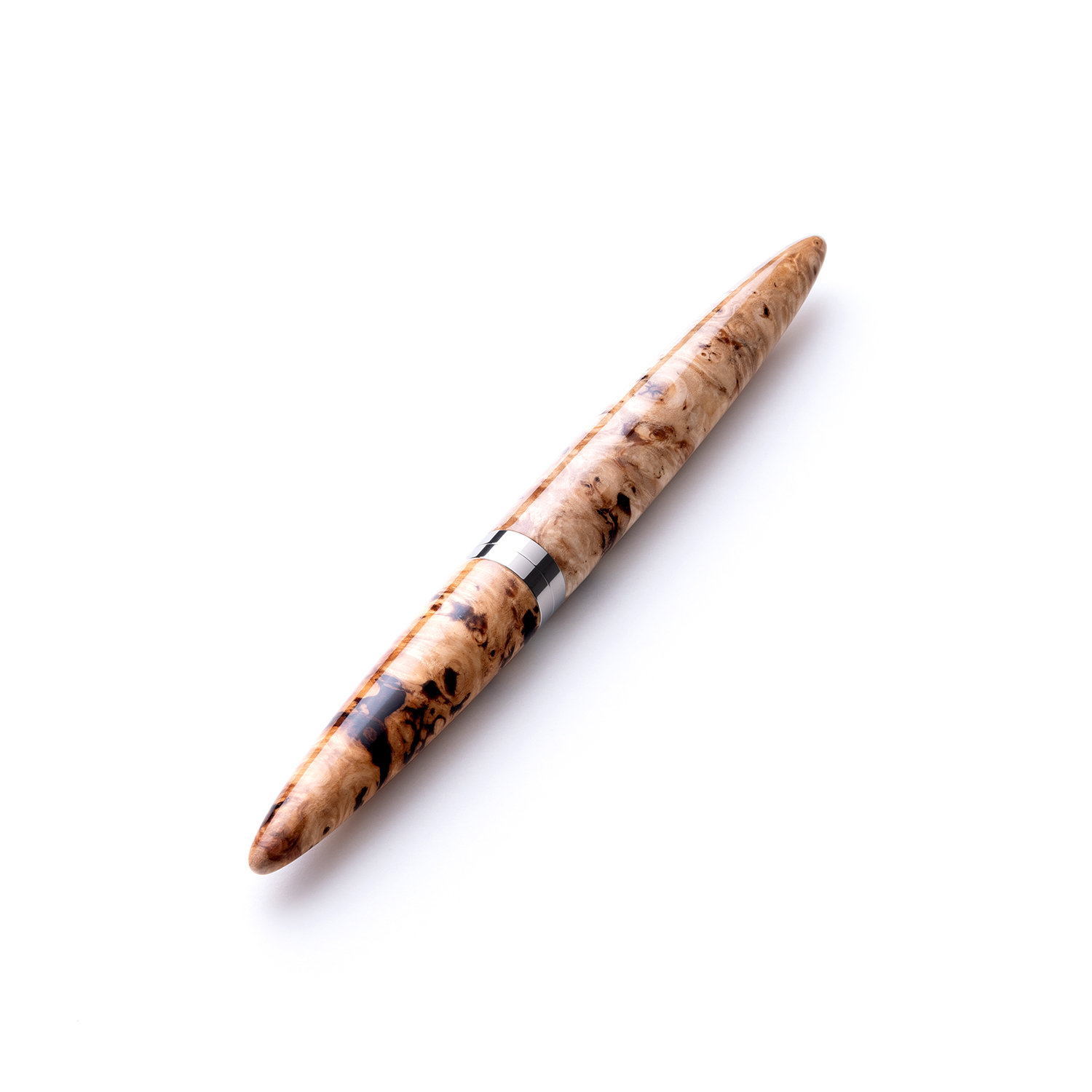 Ashera Aeon Light Buckeye Burl Fountain pen