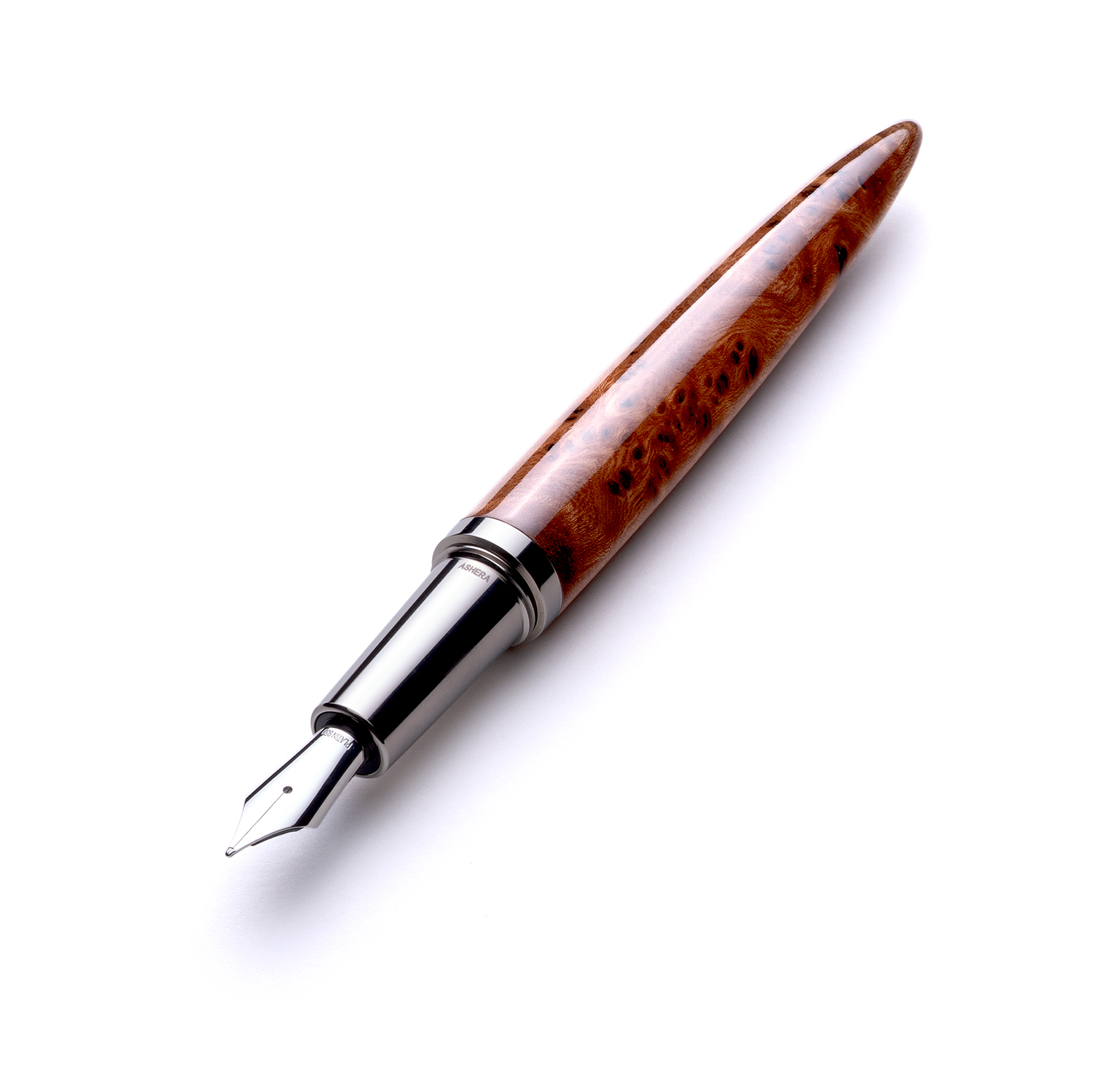 Ashera Aeon Elm Burl Füllfederhalter