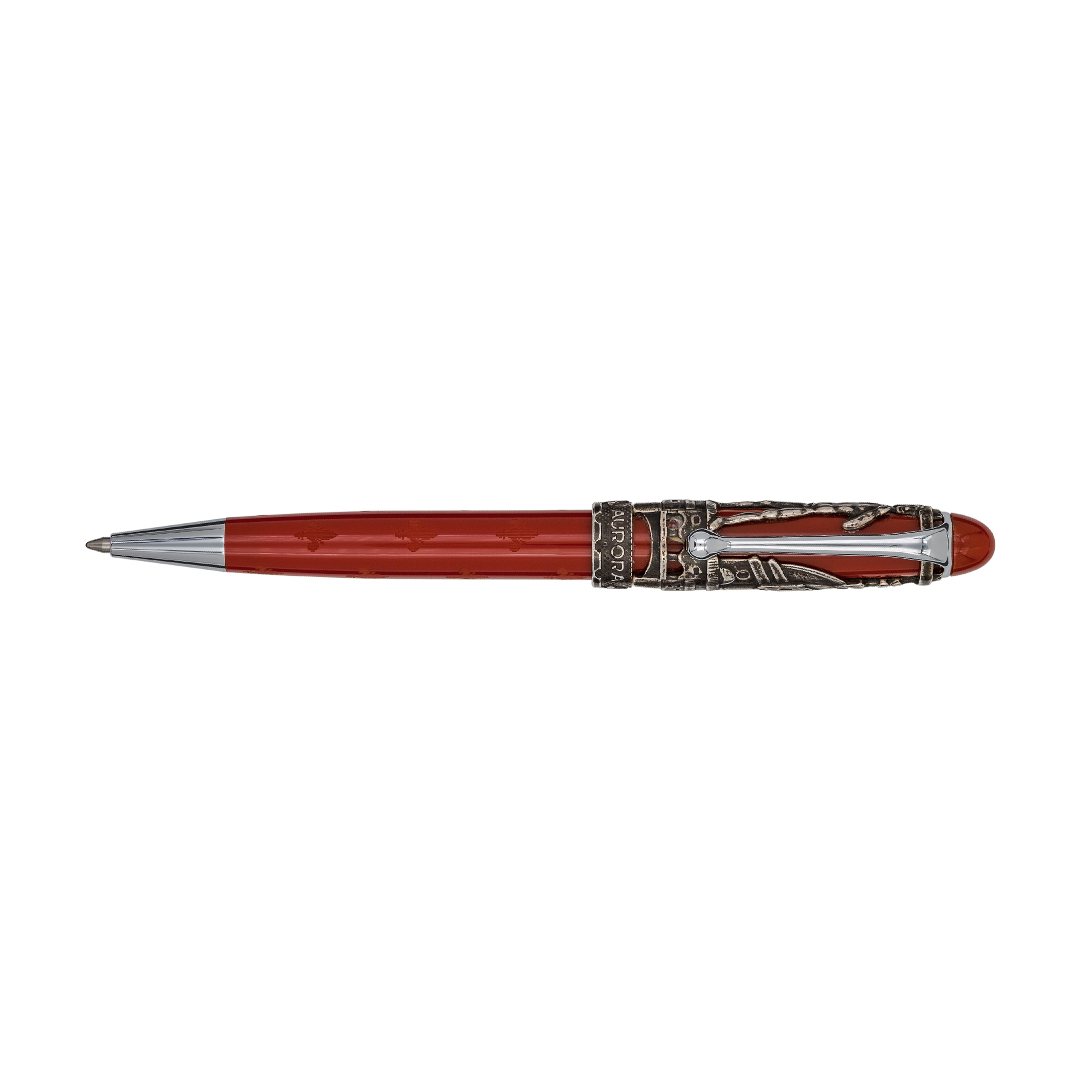 Aurora 88 Firenze Red Sterling Silver Stylo Bille