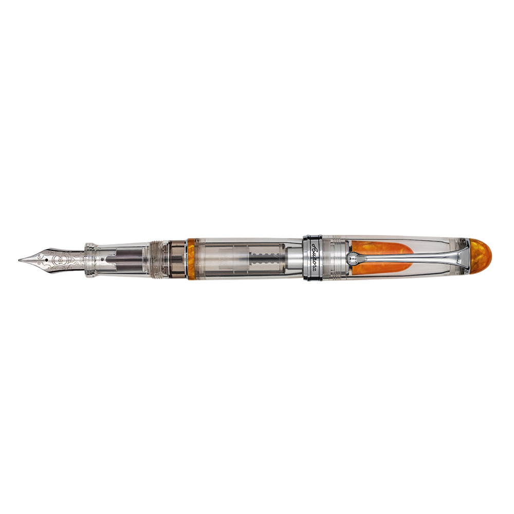 Aurora 88 Demonstrator Minerali Orange Fountain pen