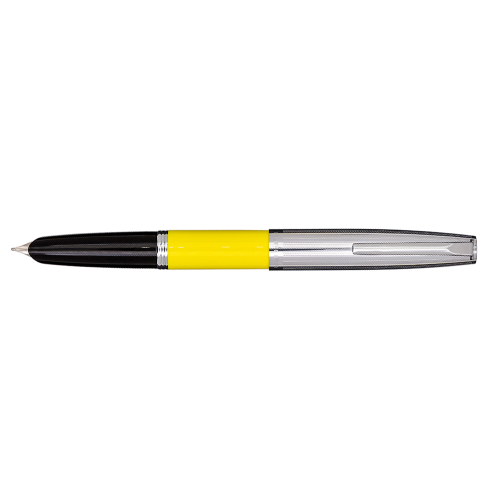 Aurora Duo Cart Yellow and Chrome Pióro Wieczne