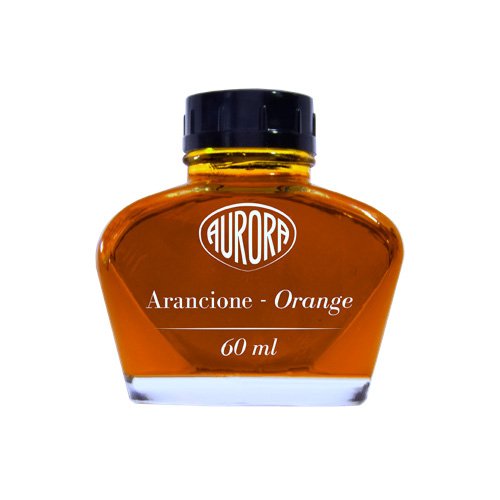 Aurora 100th Anniversary Ink Orange Ink Bottle