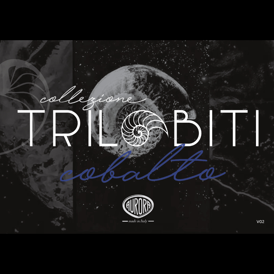 Aurora Trilobiti Collection Cobalto Demonstrator Stylo Plume