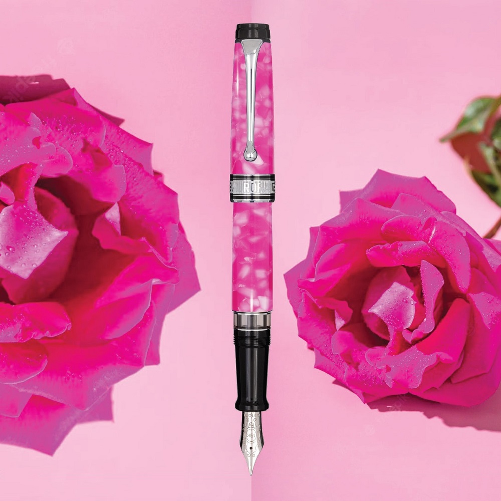 Aurora Optima 365 Calendar 2023 Fucsia Fountain Pen