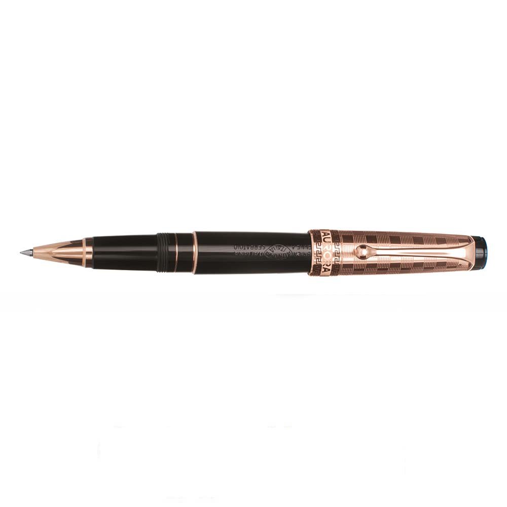 Aurora Optima Deco Rose Gold Rollerball