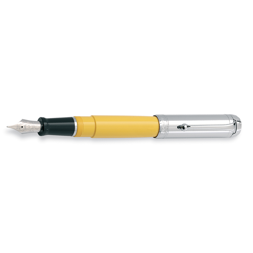 Aurora Talentum Yellow and Chrome Big Füllfederhalter