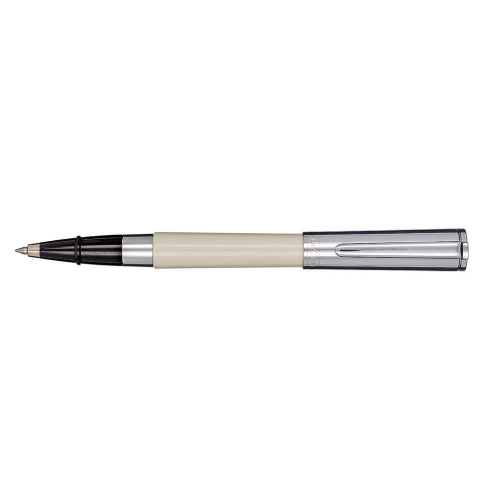 Aurora TU White and Chrome Rollerball