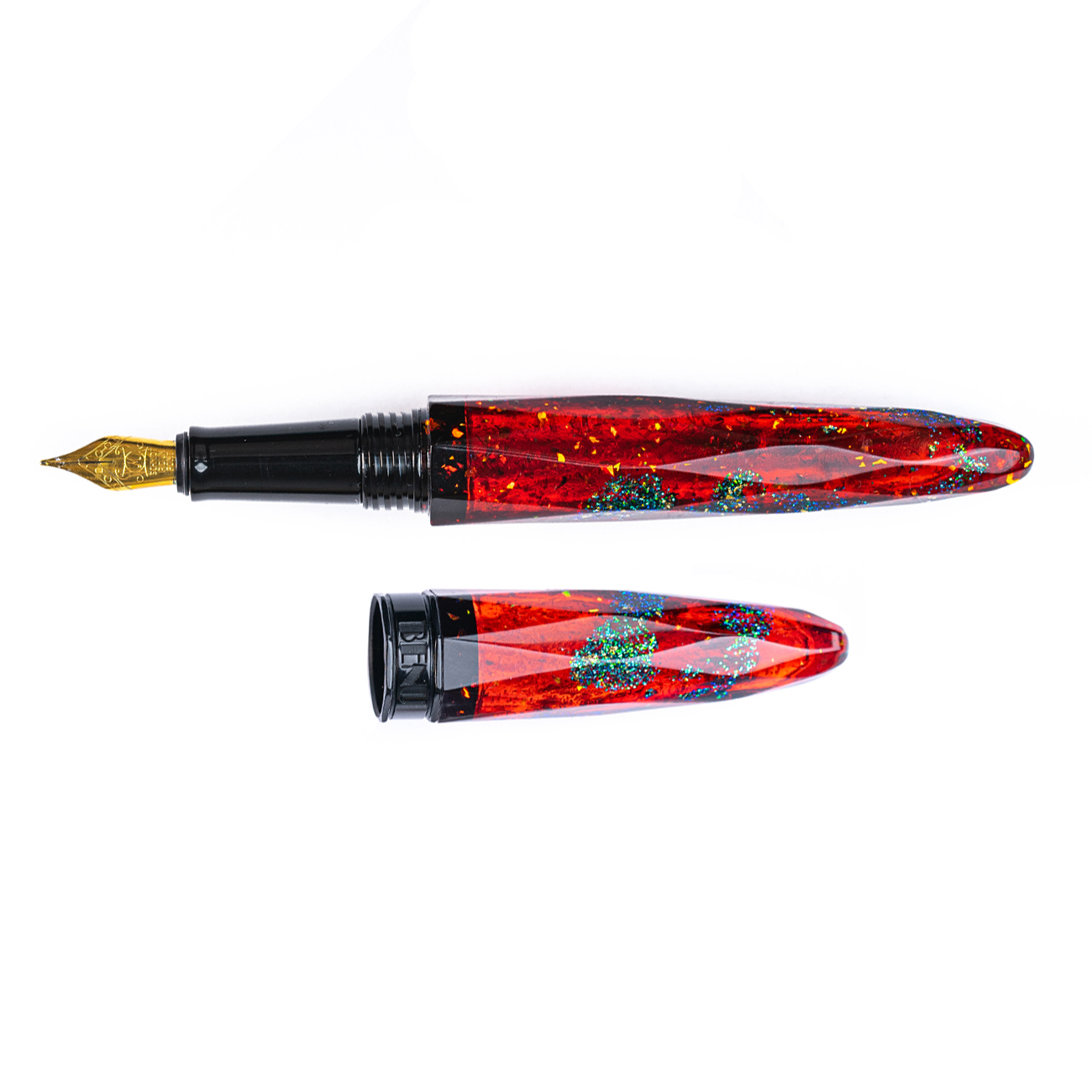 Benu Briolette Fiery Azure Füllfederhalter
