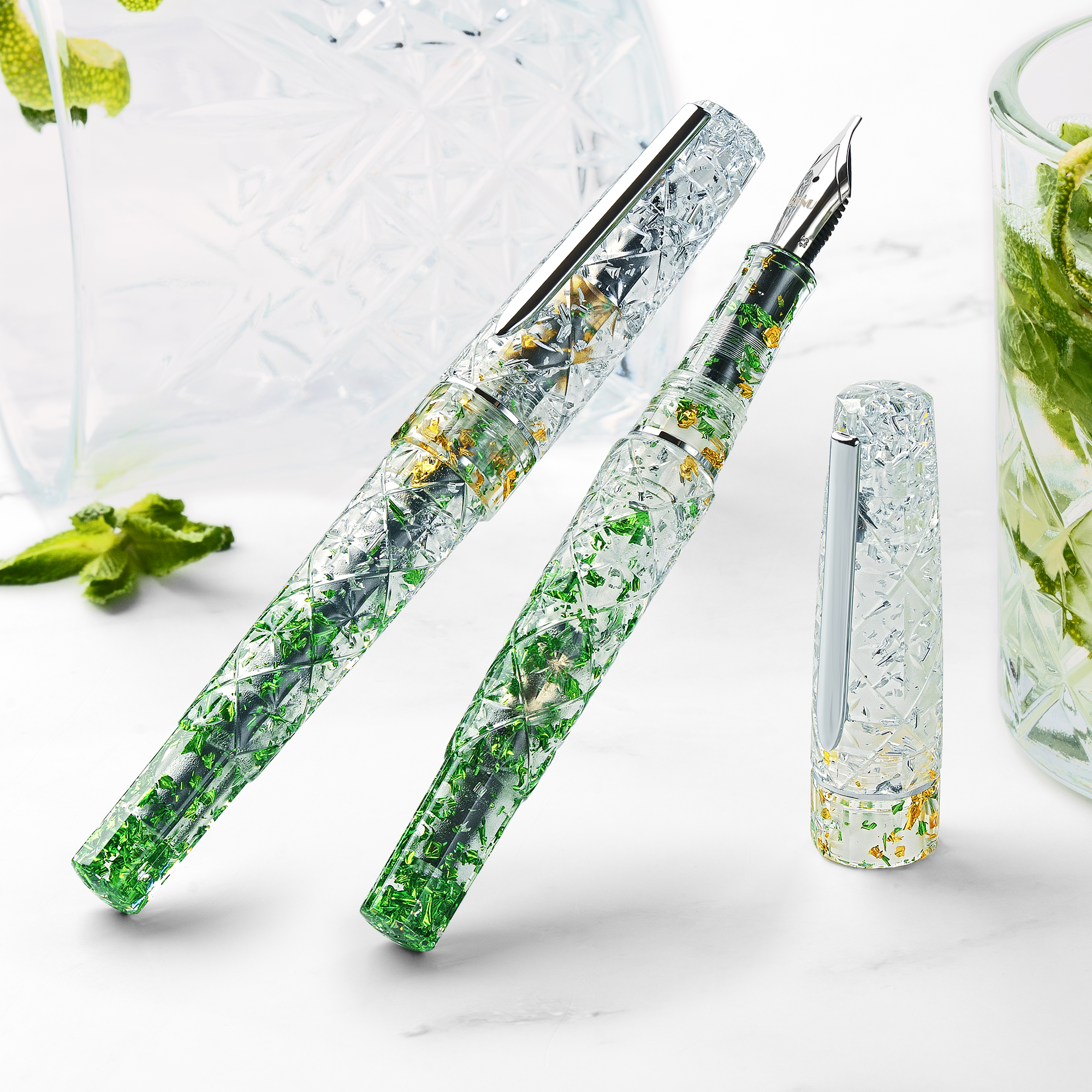 Benu Cocktail Hour Mojito ST Fountain pen