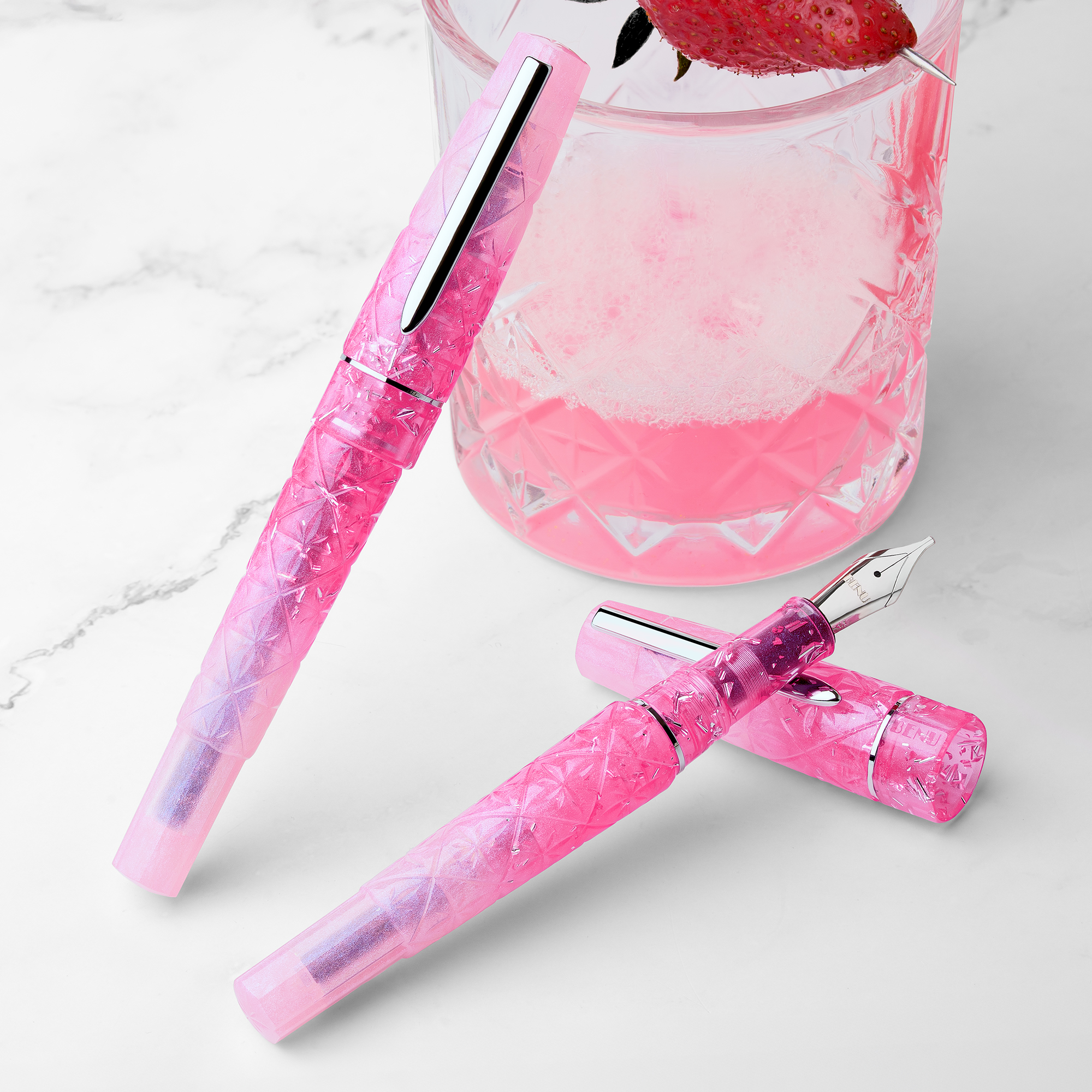 Benu Cocktail Hour Pink Lady ST Fountain pen