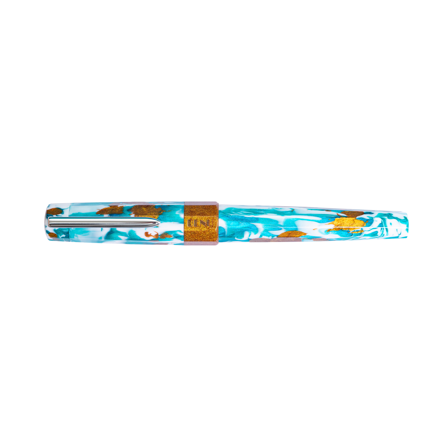 Benu Euphoria Blue Hawaiian Fountain pen