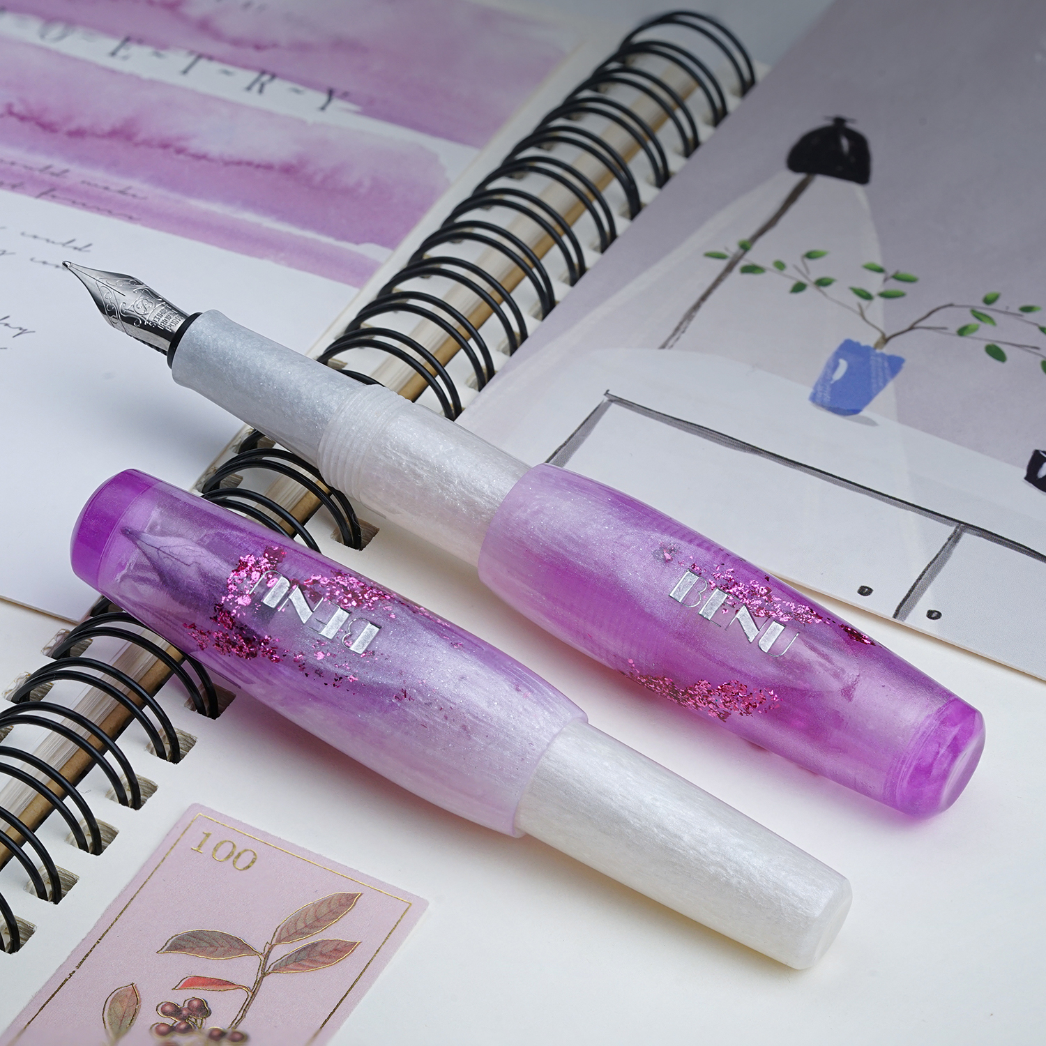 Benu Pixie Icy Violet ST Pocket Vulpen