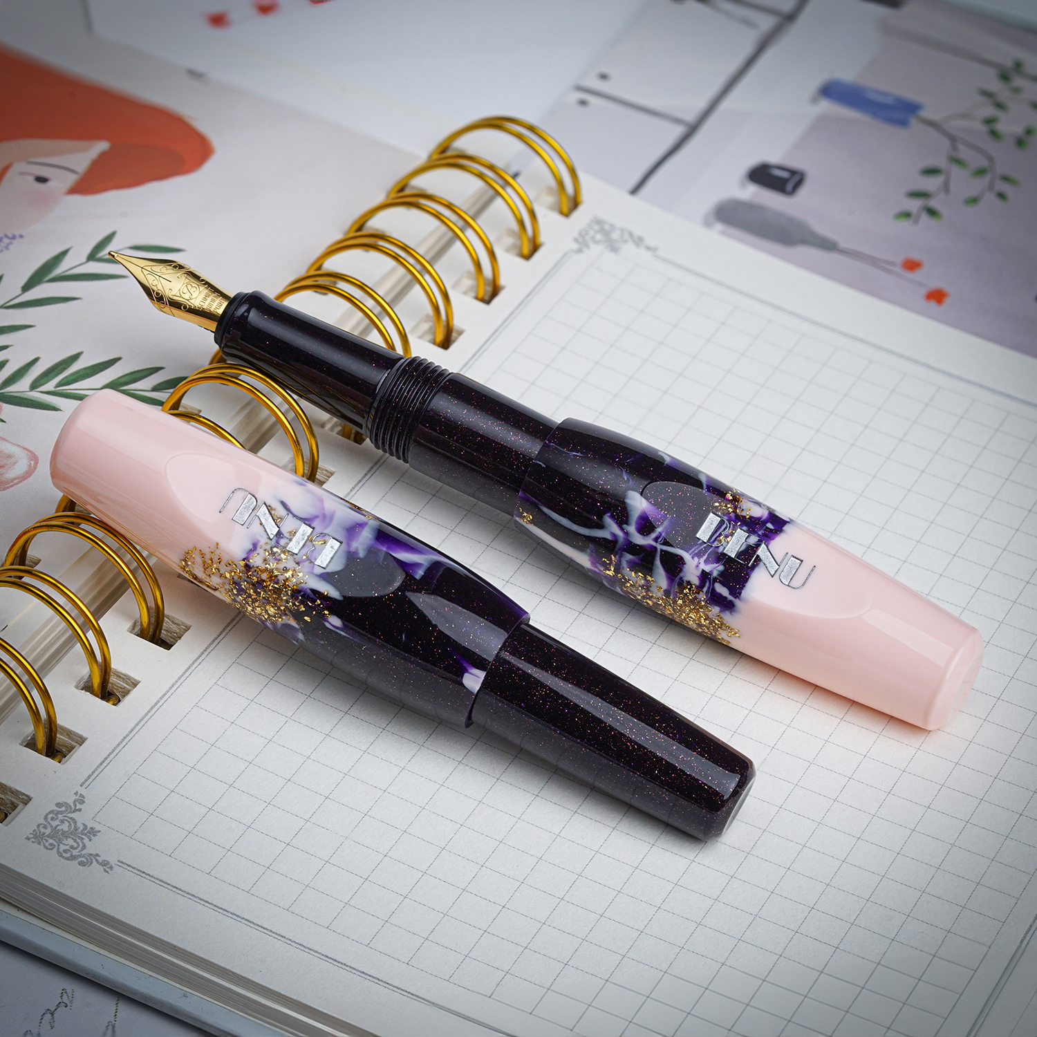 Benu Pixie Plum Cream GT Pocket Vulpen