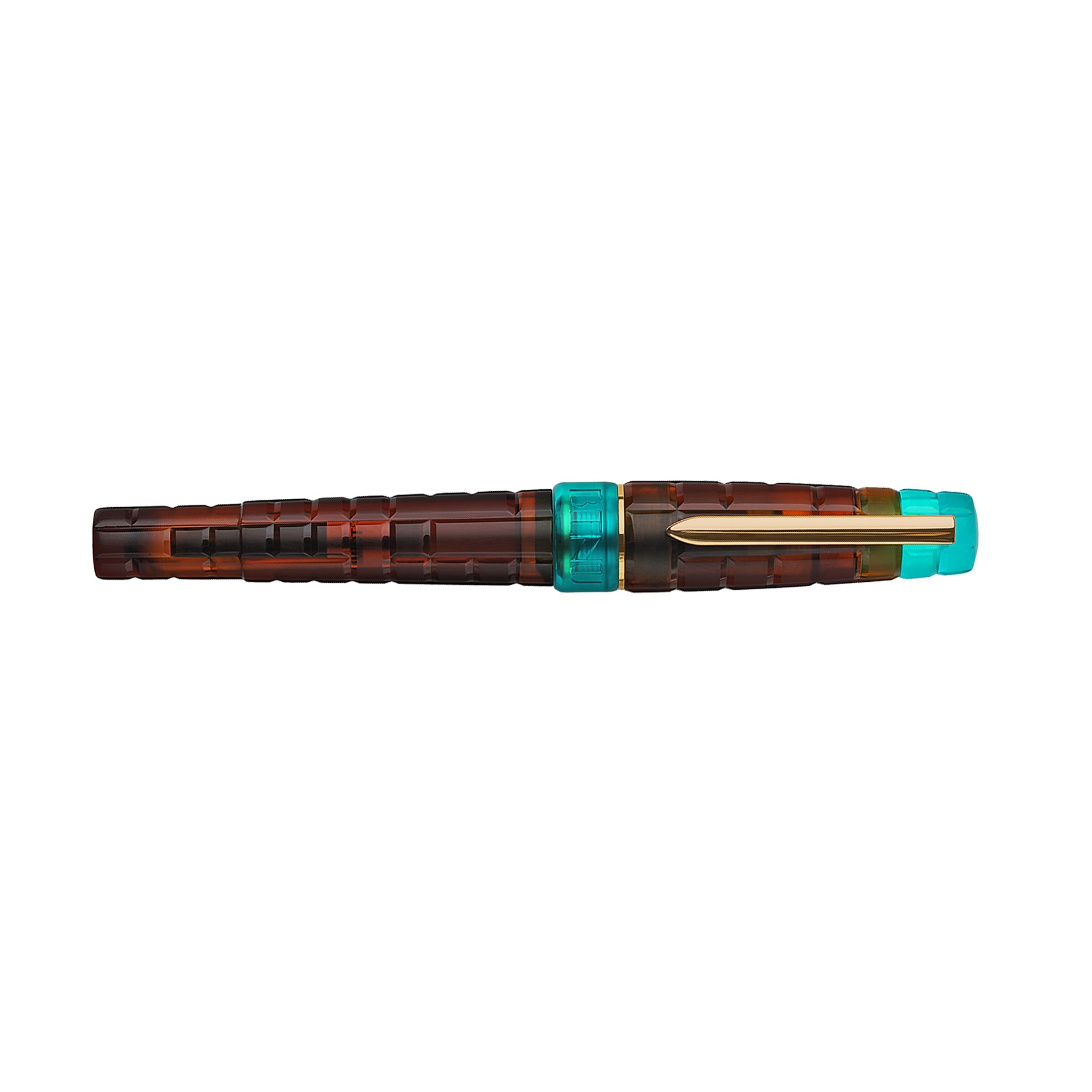 Benu Tessera Ribbon Turquoise GT Wieczne Pióro