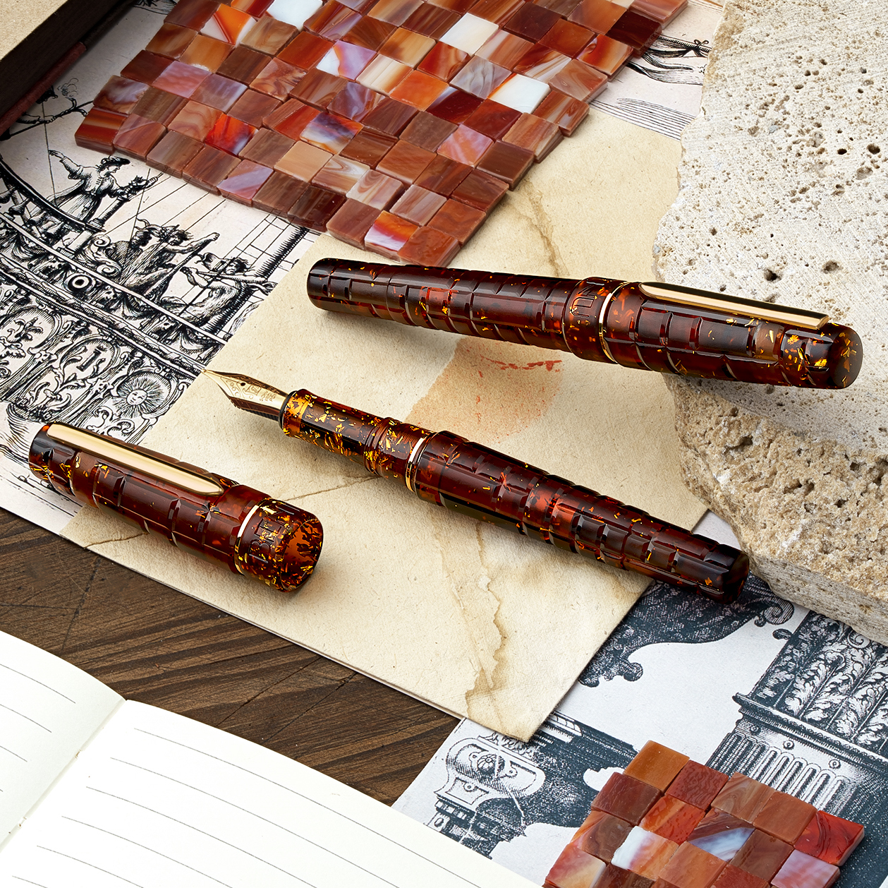 Benu Tessera Sunstone GT Fountain pen