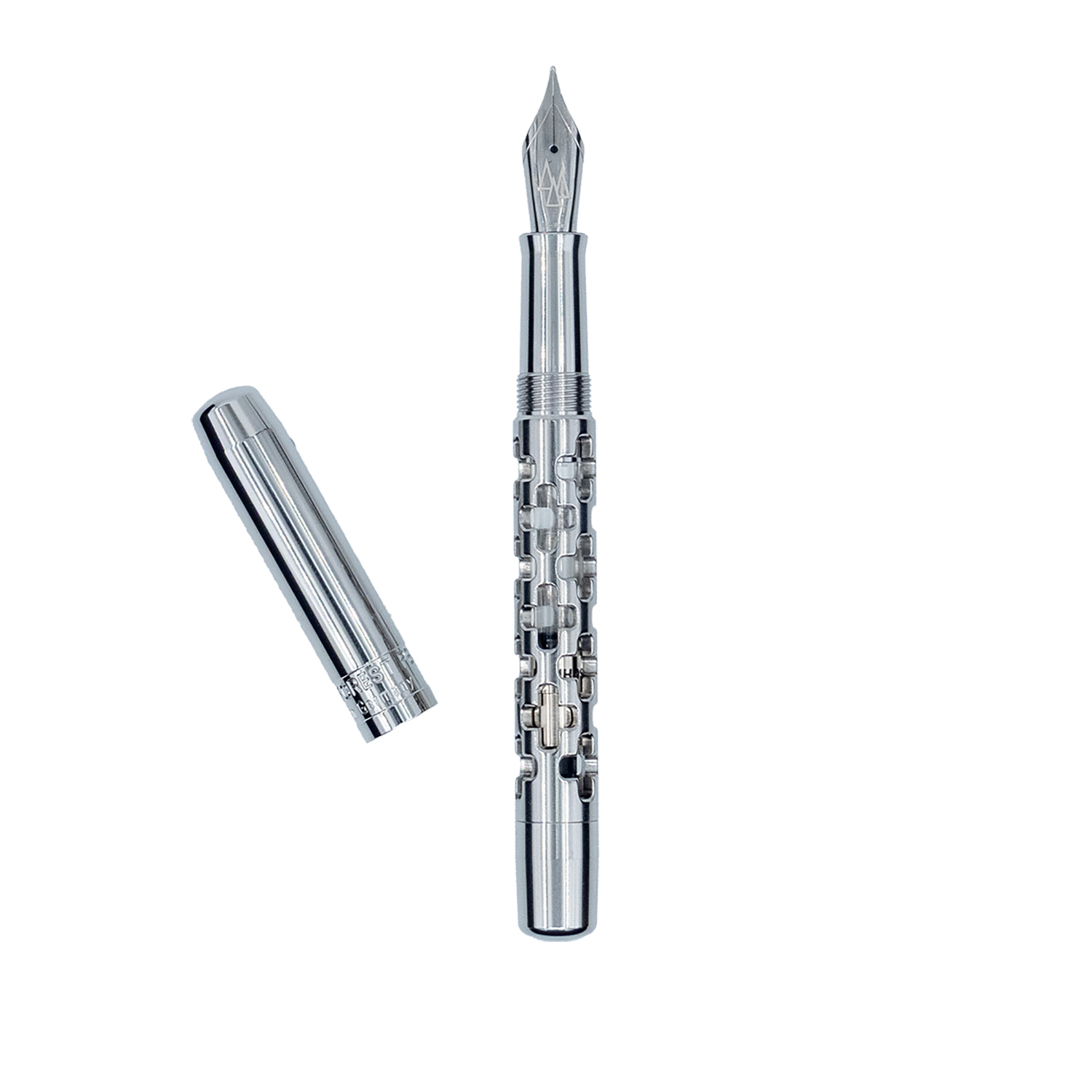 Black Forest Pen Premium Crucius Stainless Steel Vulpen