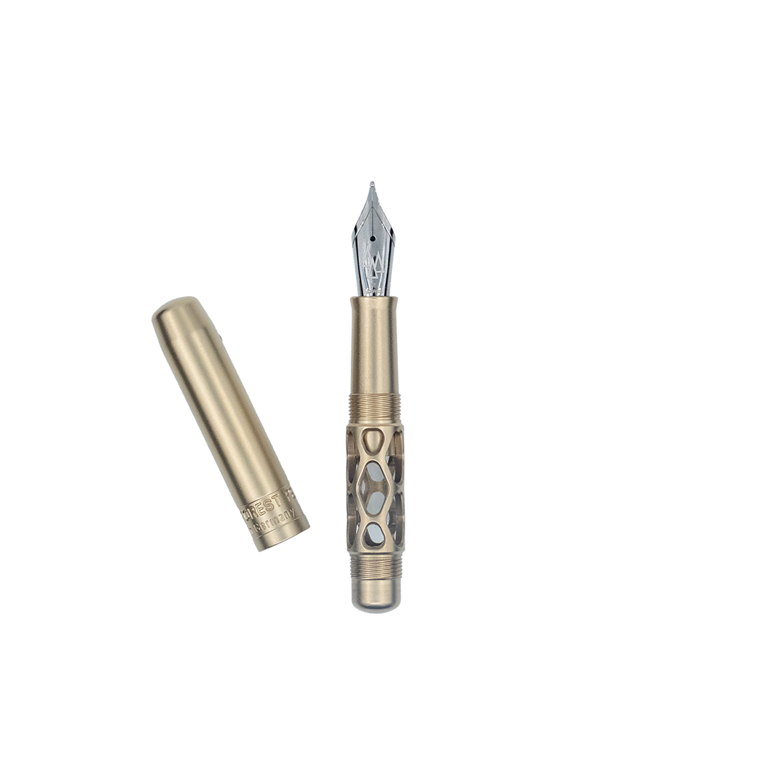 Black Forest Pen Premium Rhombus Minimo Brass Vulpen
