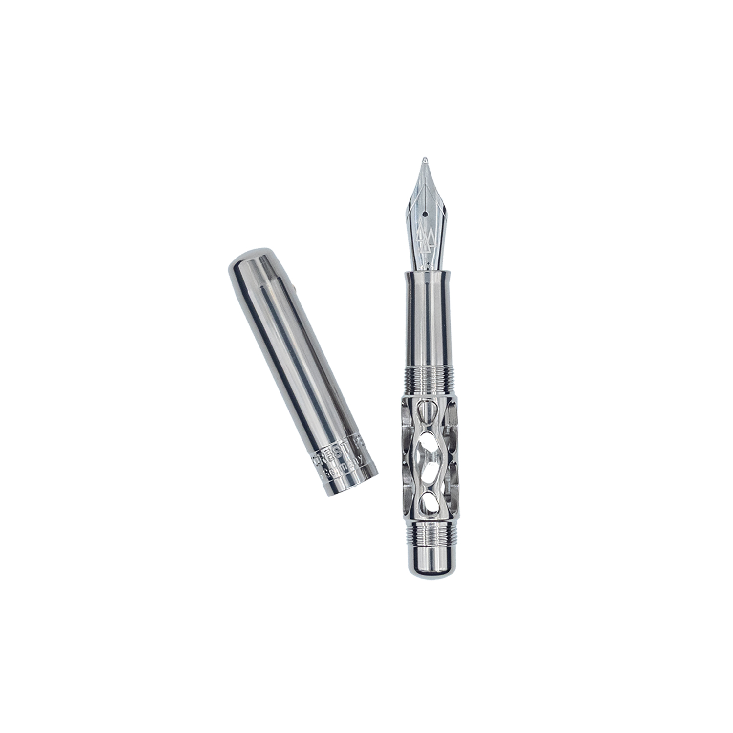 Black Forest Pen Premium Rhombus Minimo Titanium Vulpen