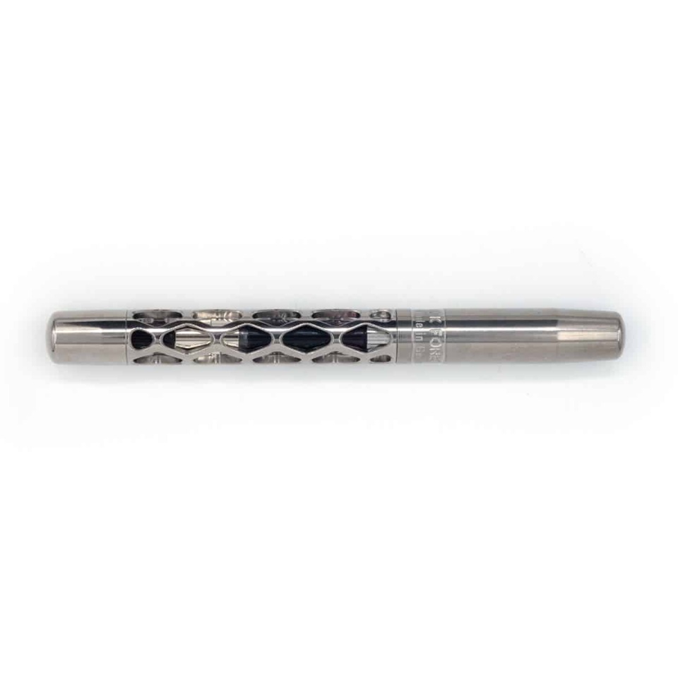 Black Forest Pen Premium Rhombus Titanium Vulpen