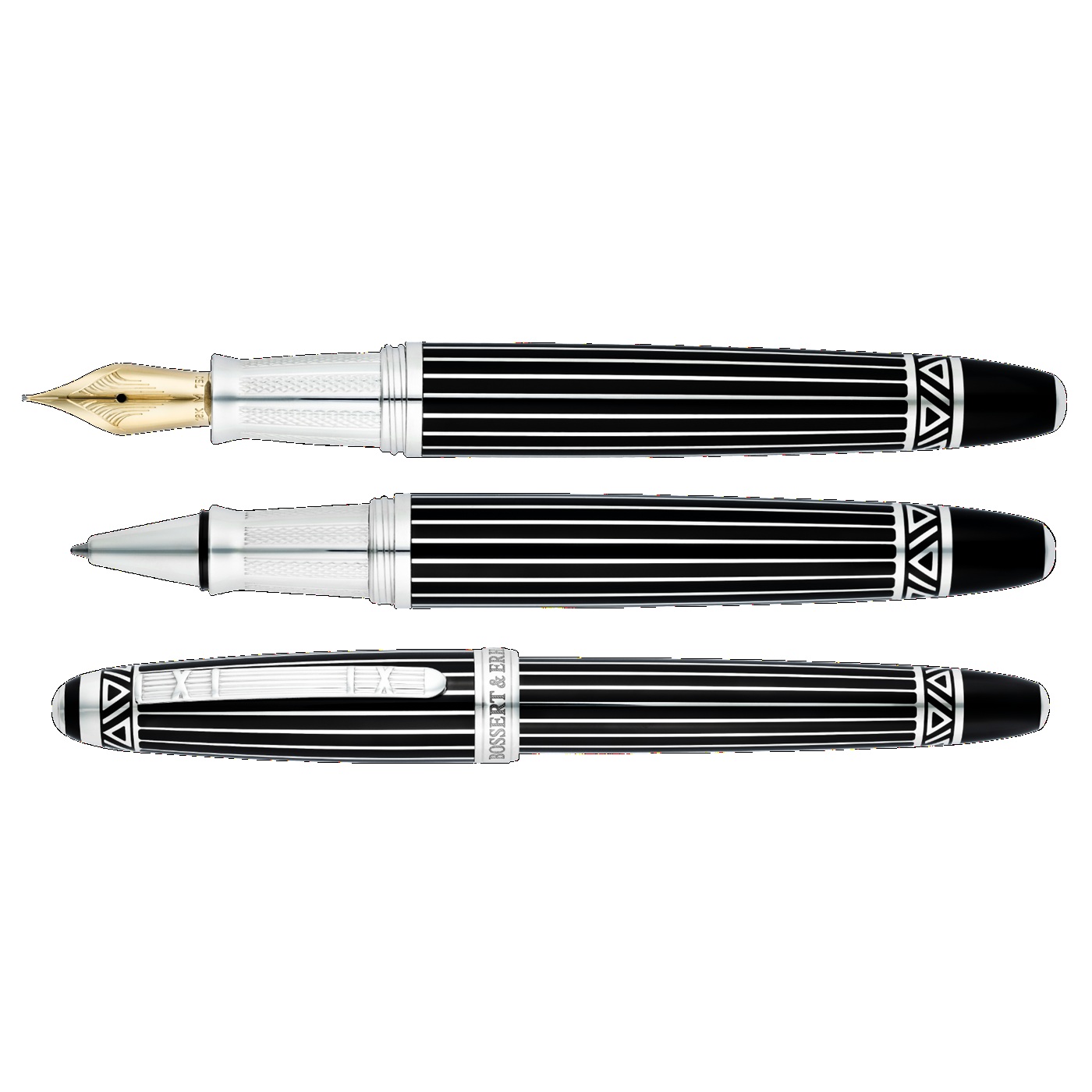 Bossert & Erhard Black Stripes Limited Edition Vulpen