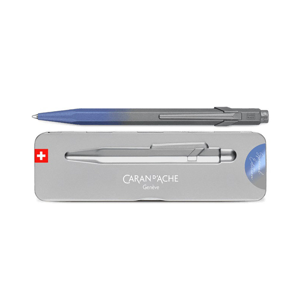 Caran d'Ache 849 Claim Your Style Stormy Blue Kugelschreiber
