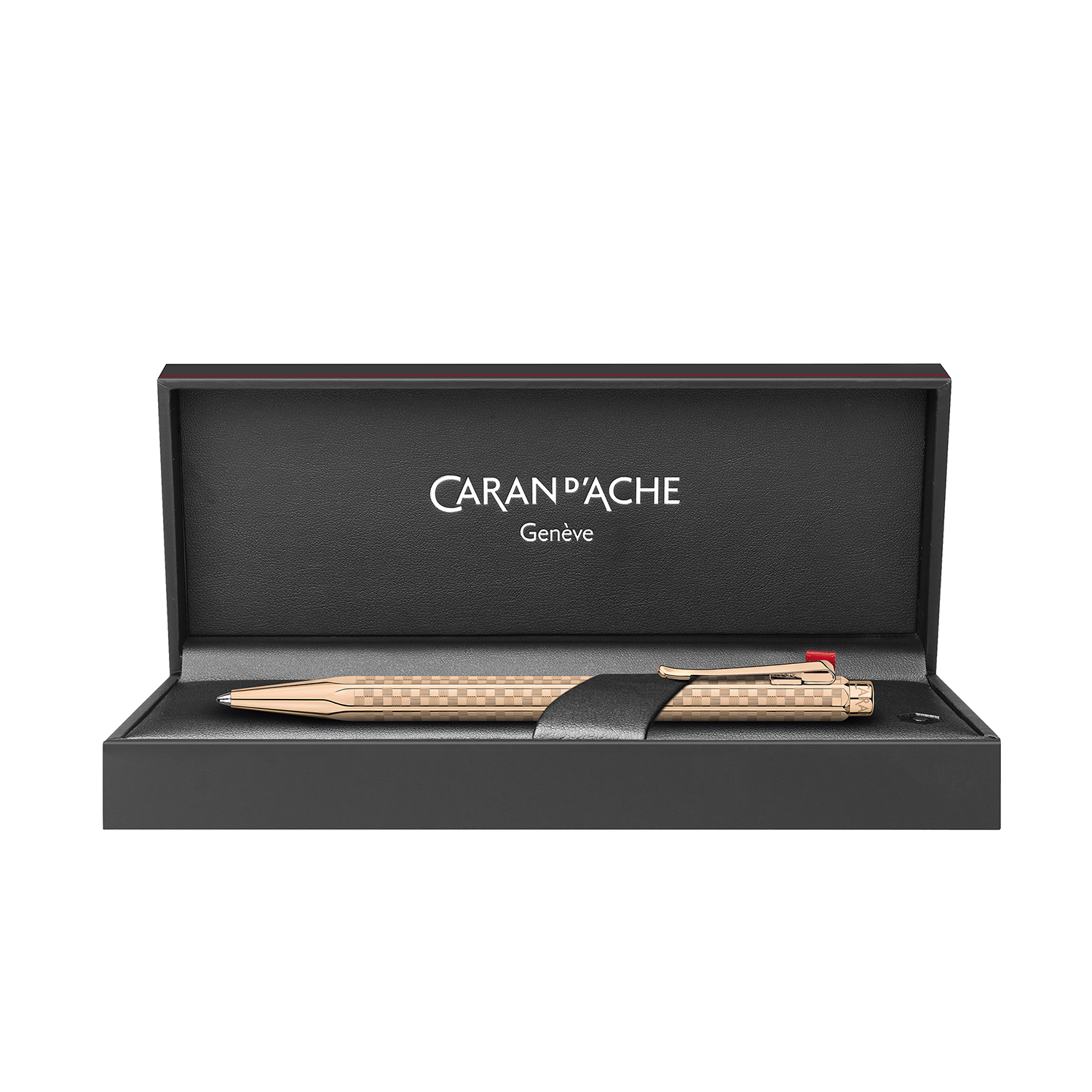 Caran d'Ache Ecridor Damier Rose Gold Ballpoint