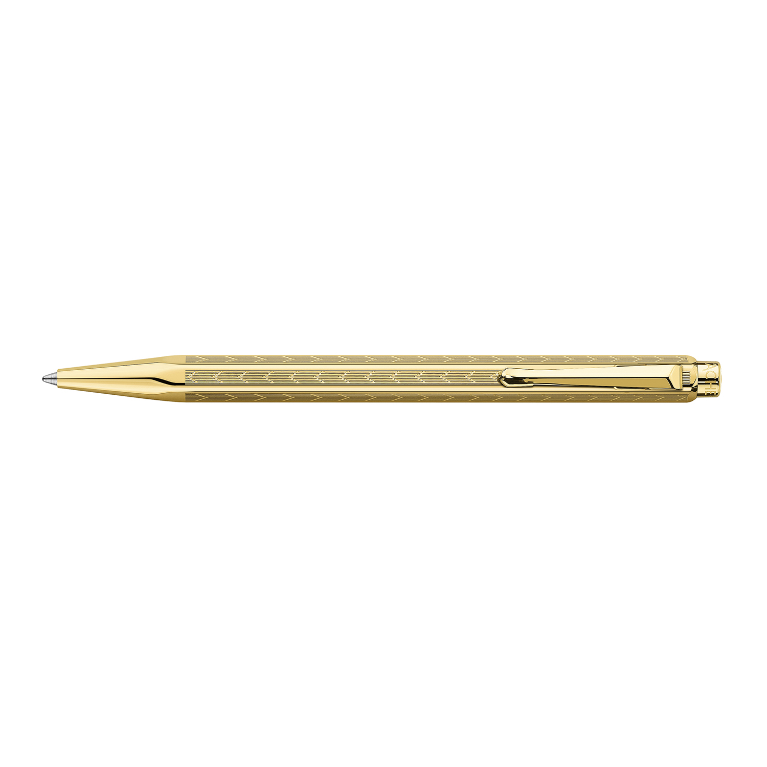 Caran d'Ache Ecridor Golden Chevron Ballpoint