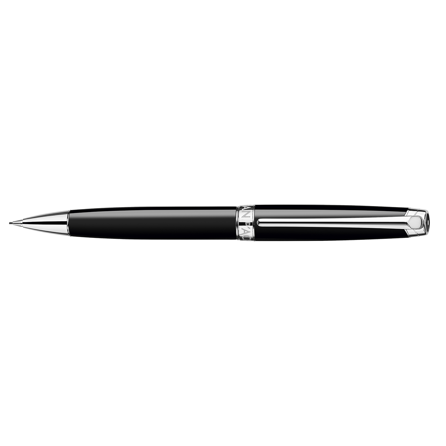 Caran d'Ache Léman Zwart Ebbenhout ST Vulpotlood 0,7mm