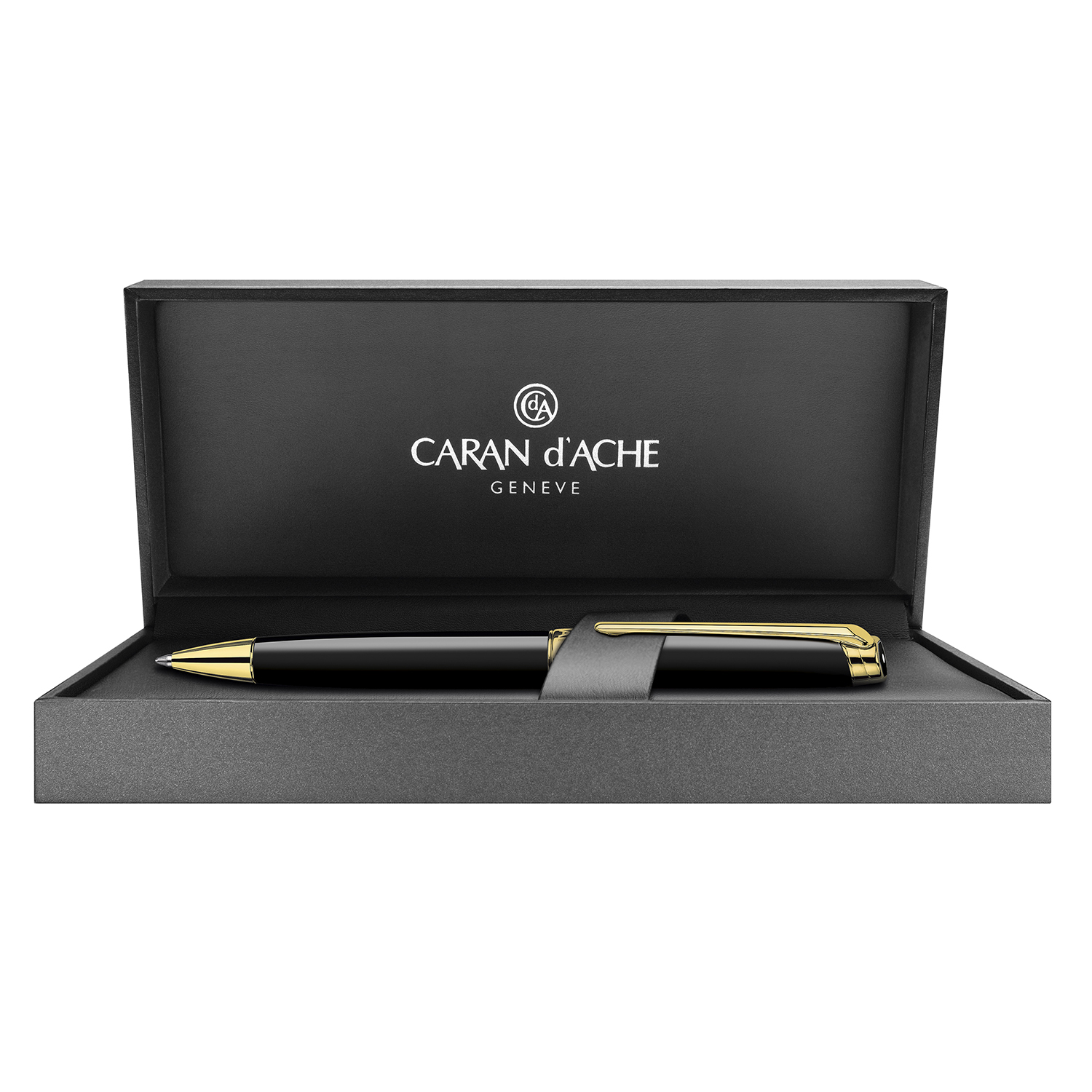 Caran d'Ache Léman Ebony Black GT Ballpoint