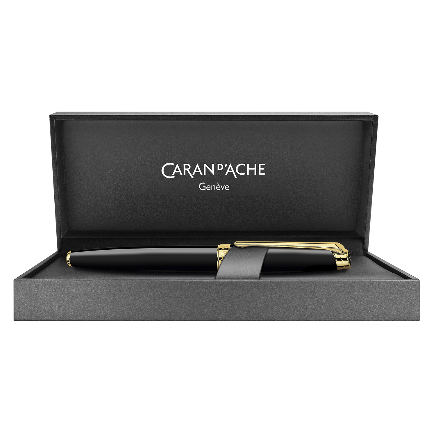 Caran d'Ache Léman Zwart Ebbenhout GT Rollerball