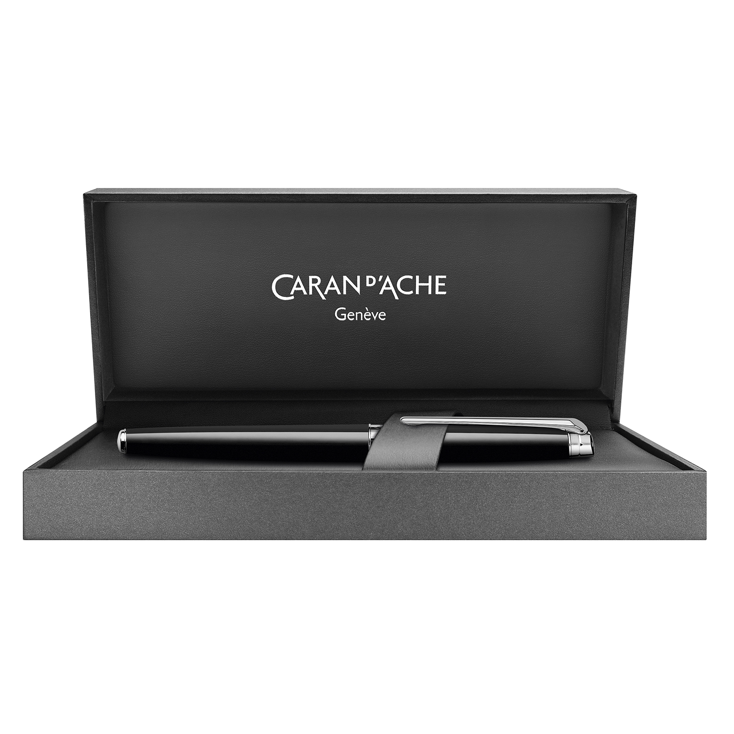Caran d'Ache Léman Slim Ebony Black ST Fountain pen