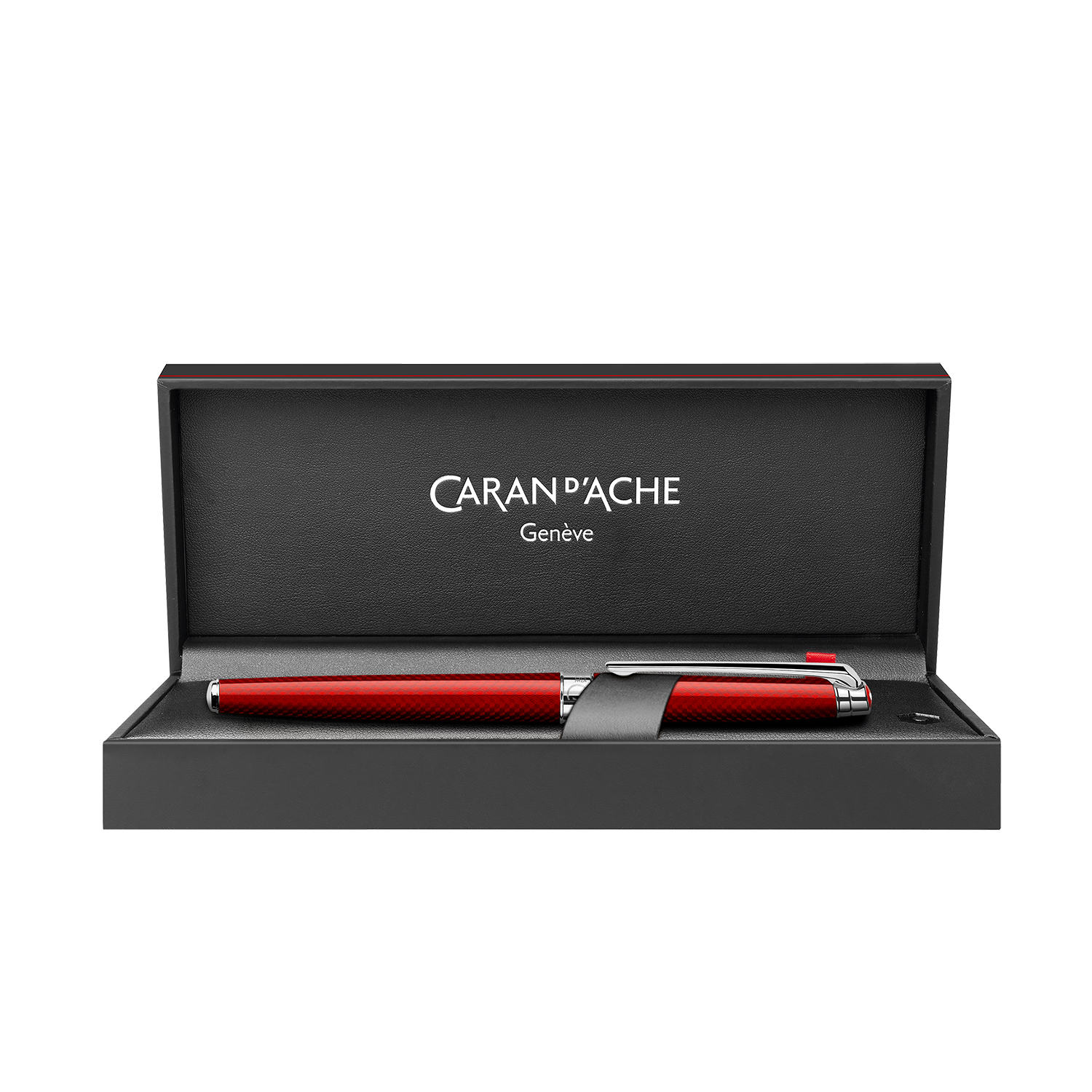 Caran d'Ache Léman Slim Rouge Carmin Pióro wieczne