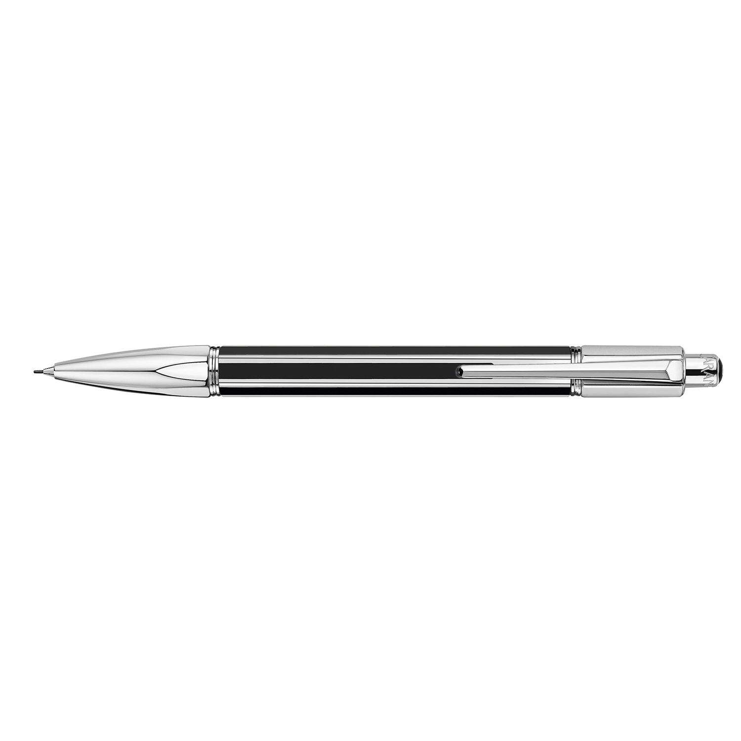 Caran d'Ache Varius Chinablack Lacquer Silver Mechanical pencil 0.7mm