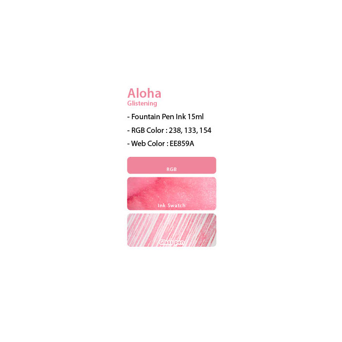 Colorverse Aloha Glistening USA Special 15 ml. Ink Bottle