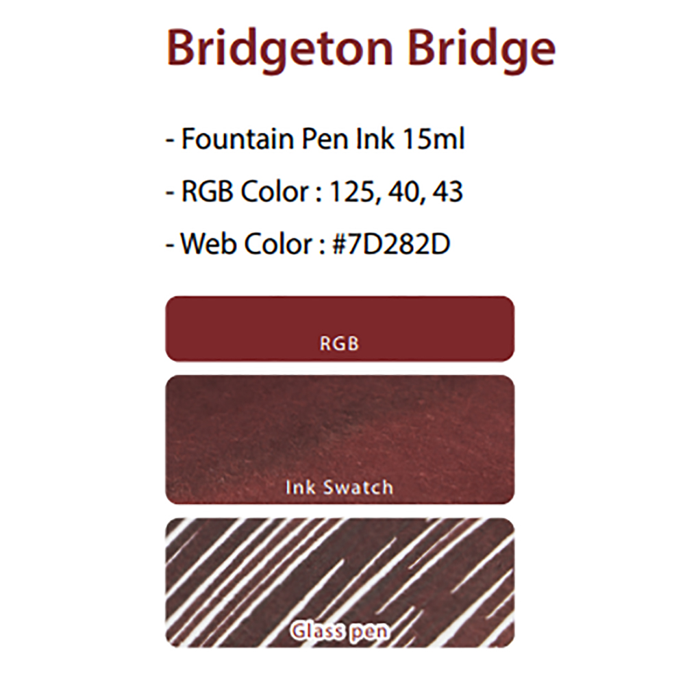 Colorverse Bridgeton Bridge USA Special 15 ml. Ink Bottle