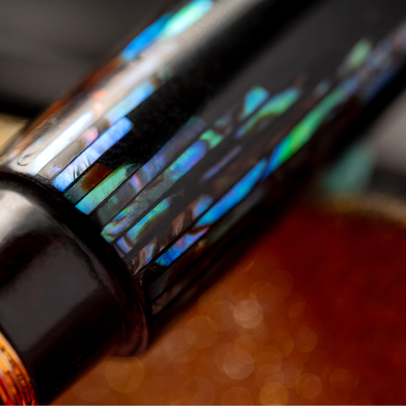 ConCoPens Mother-of-Pearl Lacquer Inlay Aurora 02 Reservoarpenna