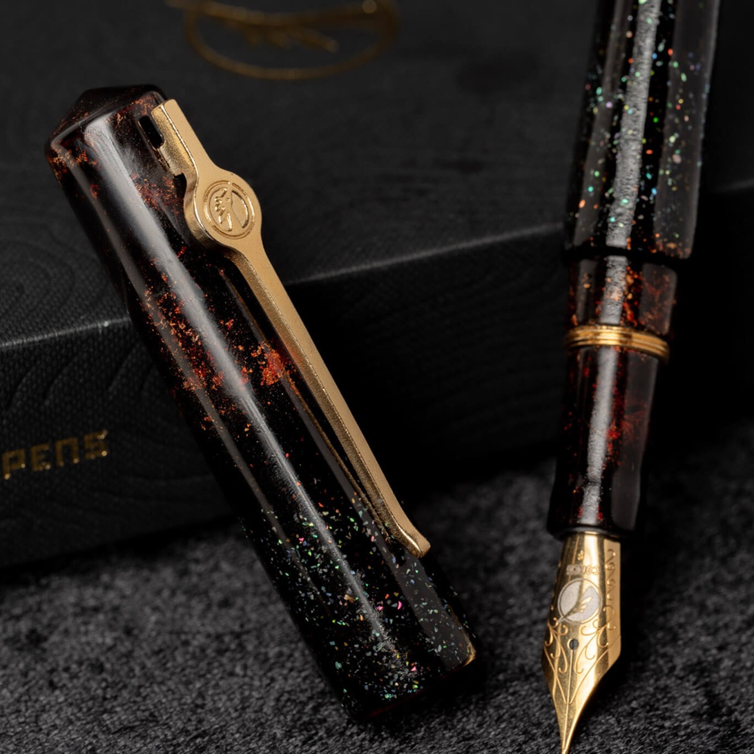 ConCoPens Vietnamese Lacquer Galaxy 01 Fountain Pen