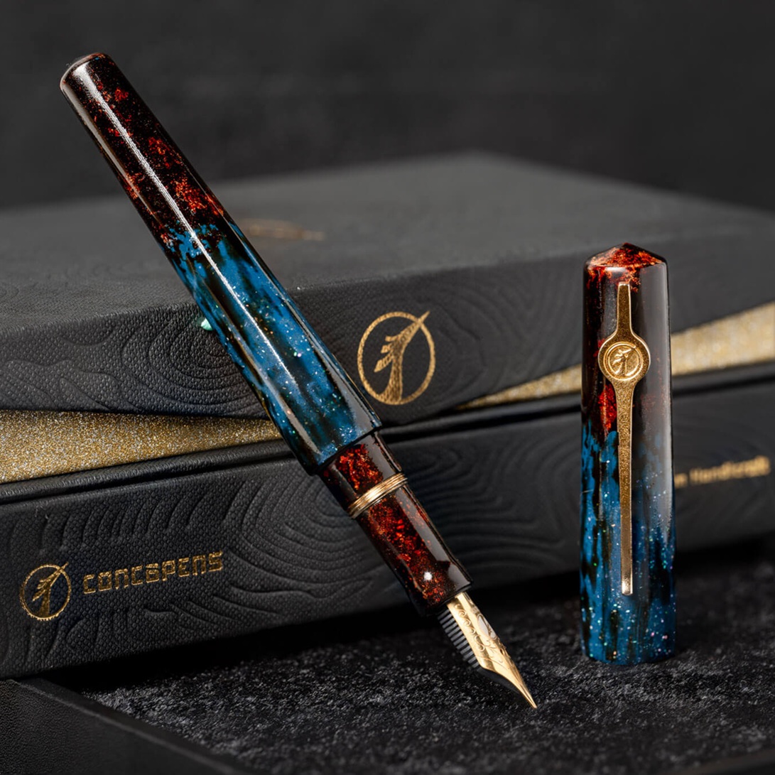 ConCoPens Vietnamese Lacquer Galaxy 02 Reservoarpenna