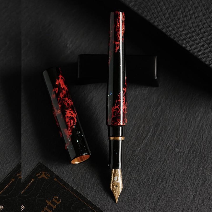 ConCoPens Vietnamese Lacquer Inferno Füllfederhalter