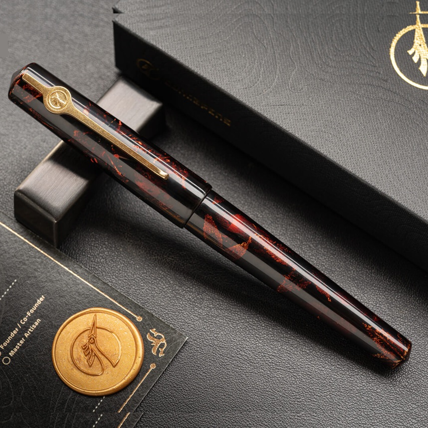 ConCoPens Vietnamese Lacquer Mộc Artisan Füllfederhalter