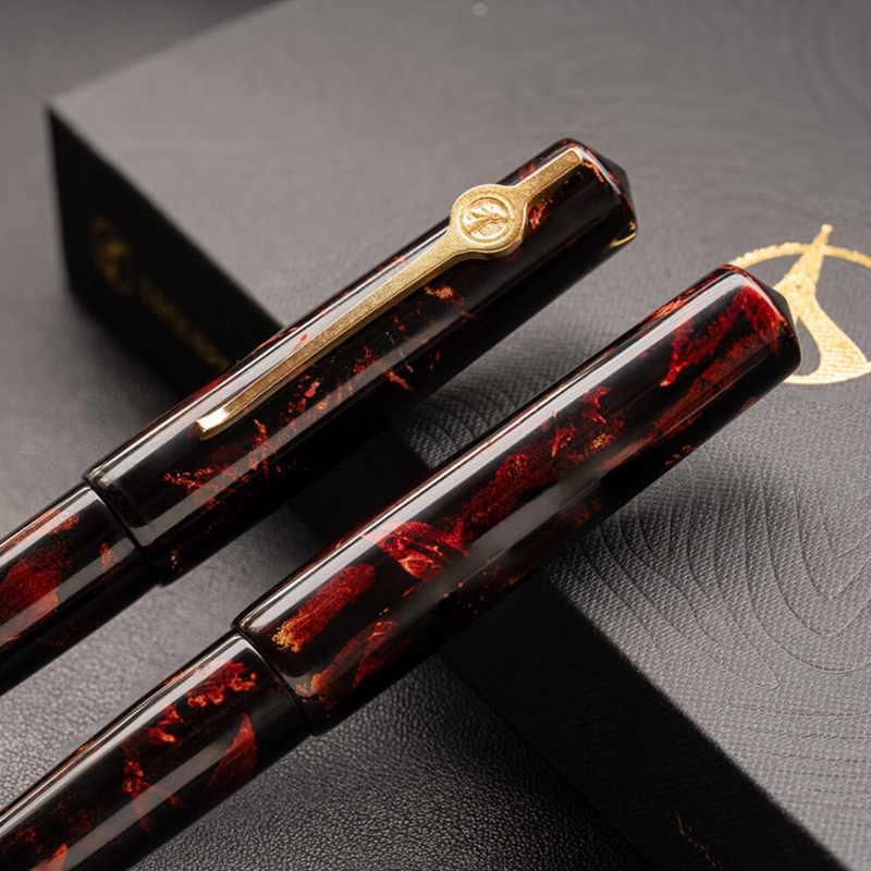 ConCoPens Vietnamese Lacquer Mộc Artisan Füllfederhalter