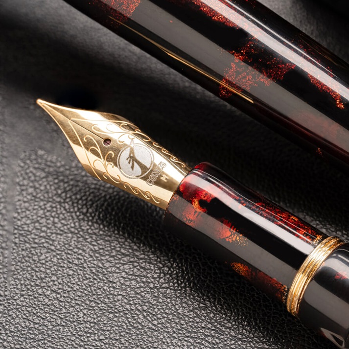 ConCoPens Vietnamese Lacquer Mộc Artisan Füllfederhalter