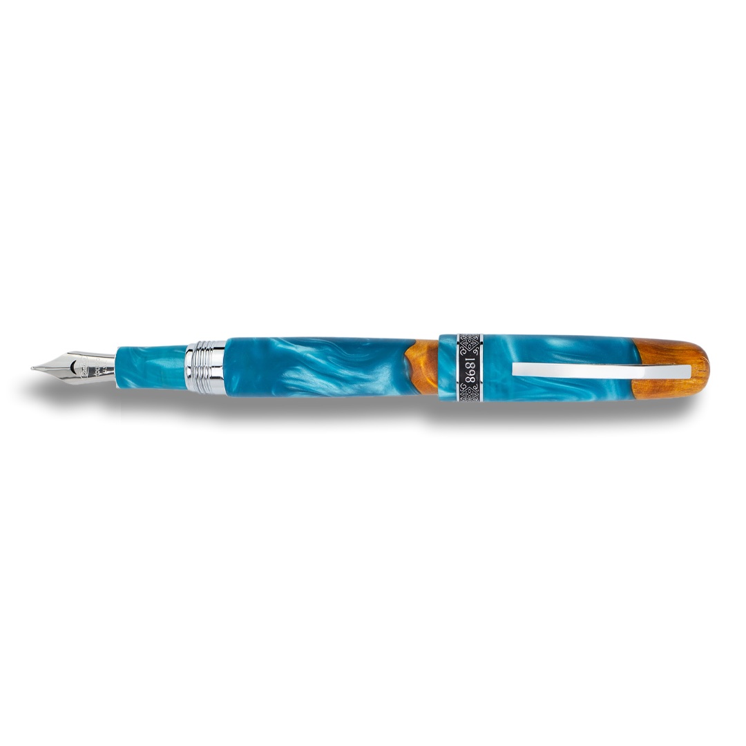 Conklin 1898 Spectra Fusion Blue ST Stylo plume