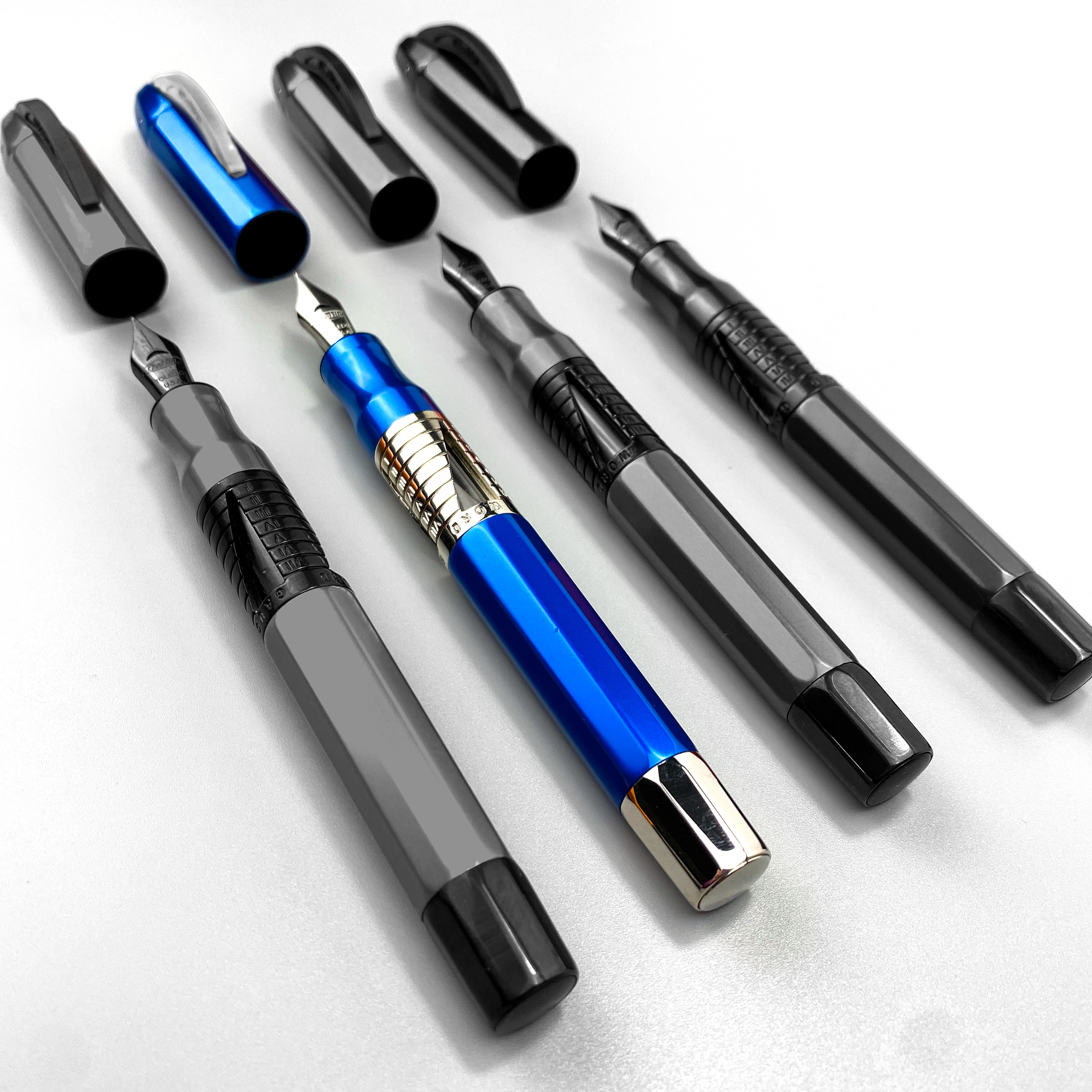 Conklin Nozac Classic 125 Anniversary Blue LE Pluma Estilográfica