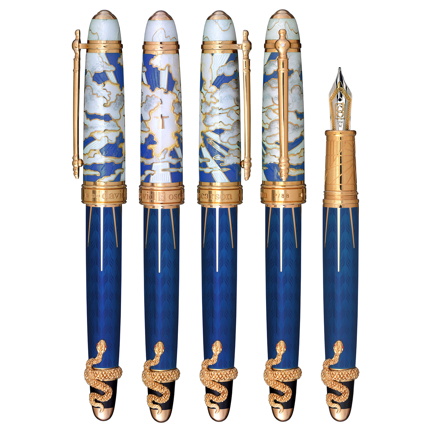 David Oscarson Deus Regit Blue GT Vulpen
